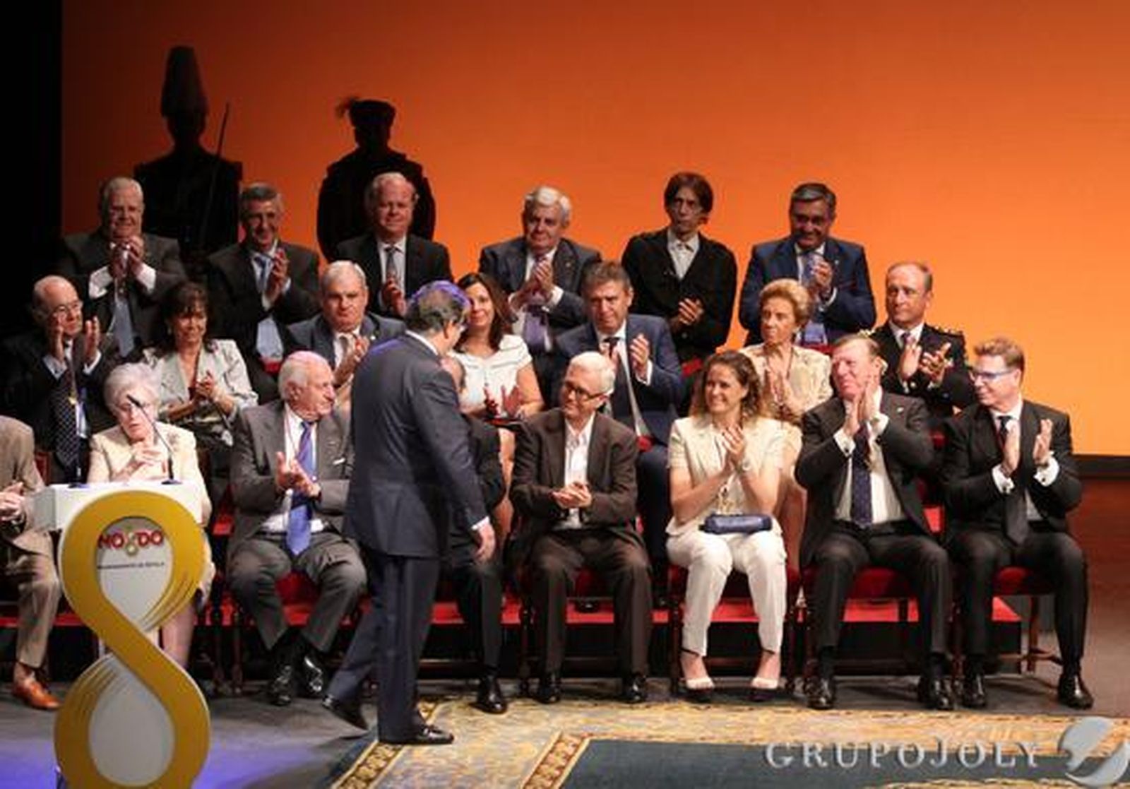 Juan Ignacio Zoido, en su discurso previo a la entrega de medallas.

Foto: B. Vargas