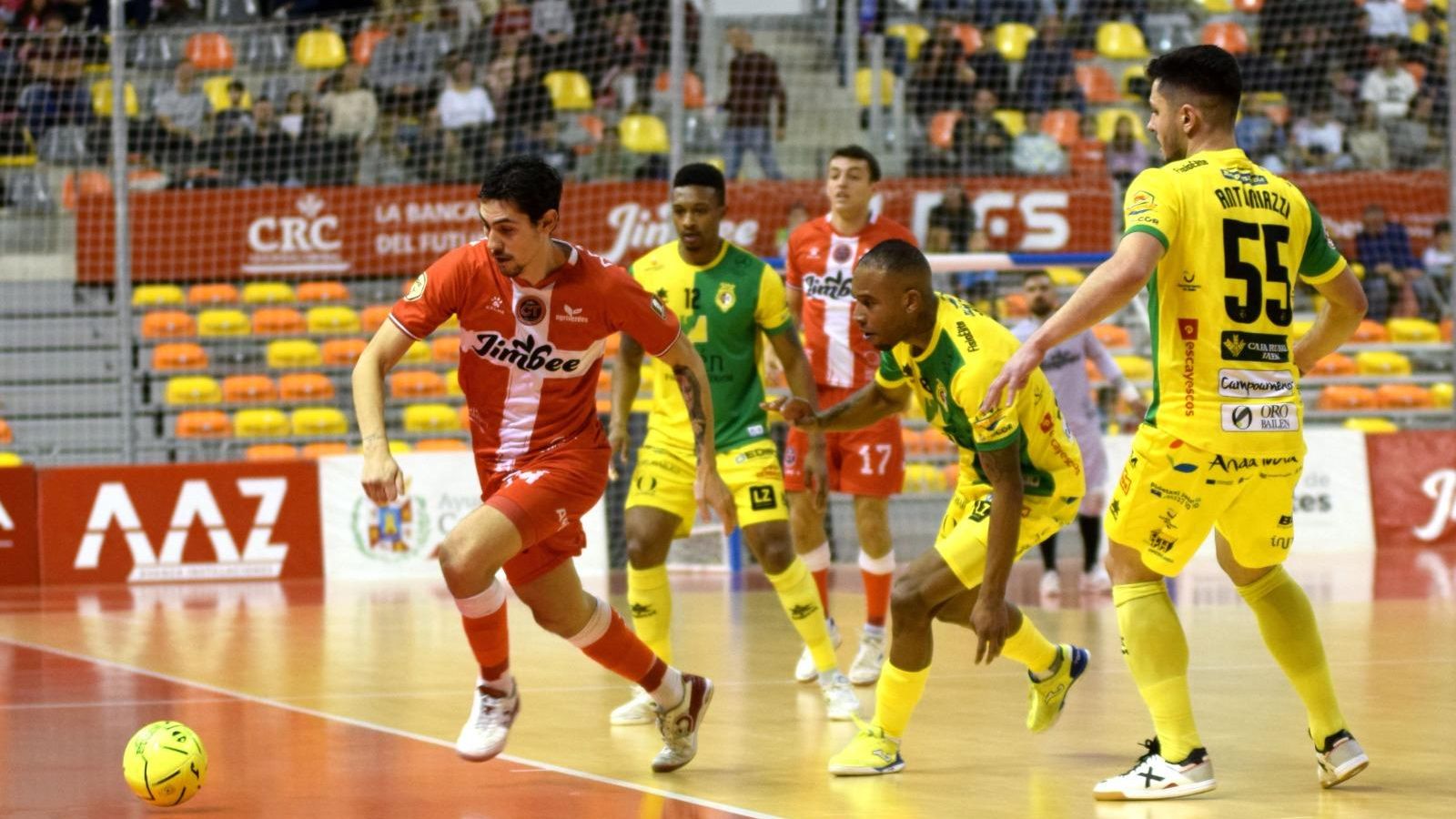 Los jiennenses tumbaron a Jimbee Cartagena en un partido muy serio.