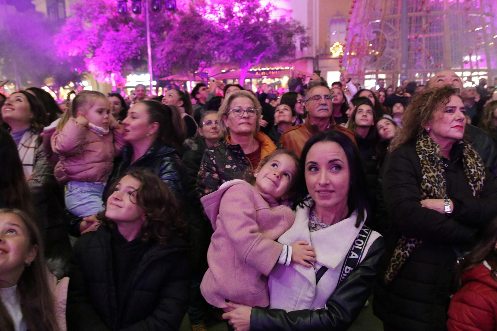 El encendido navideño de Almería, en imágenes