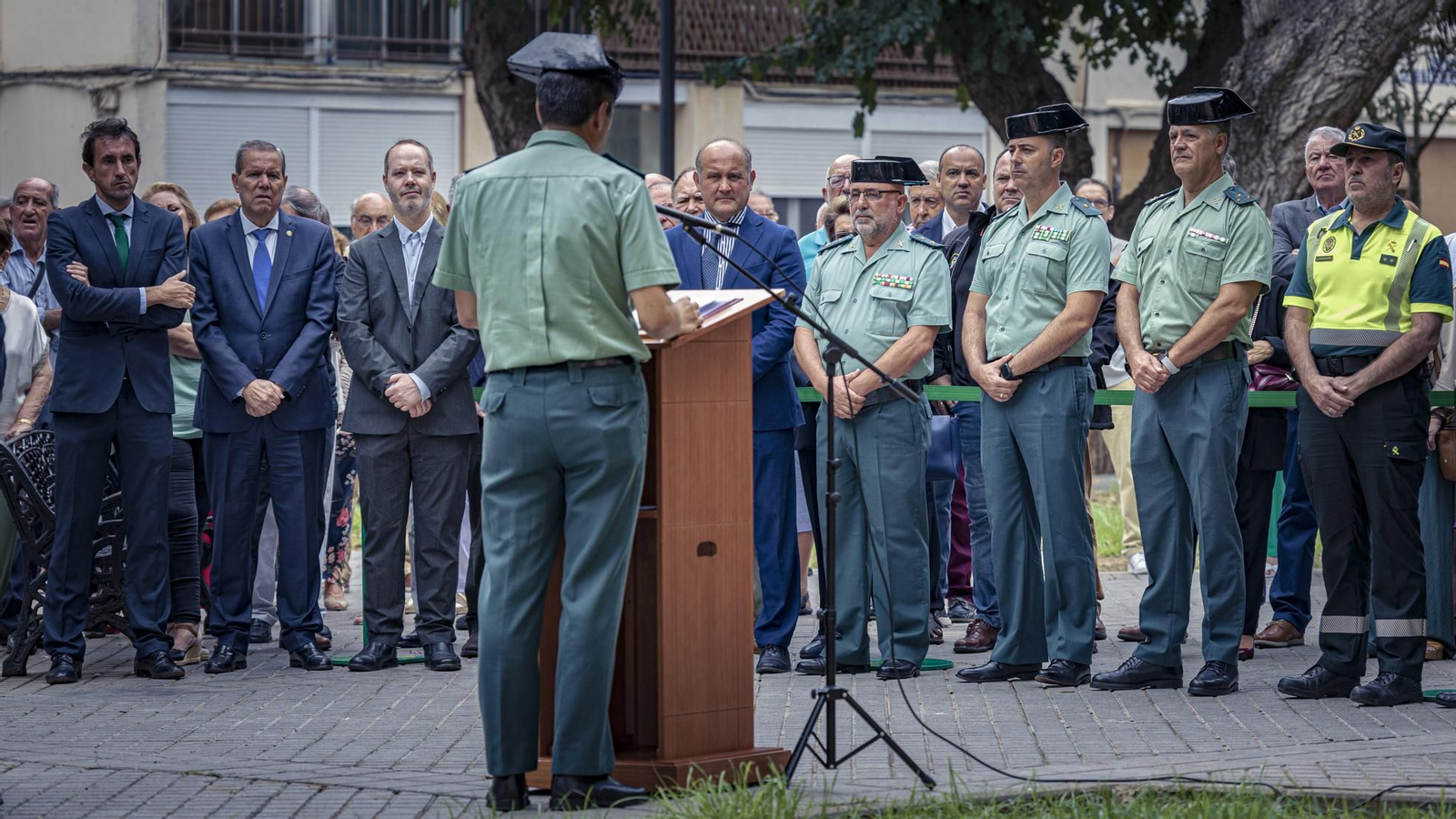 Las imágenes de la inauguración Casa del Veterano de la Guardia Civil en Cádiz