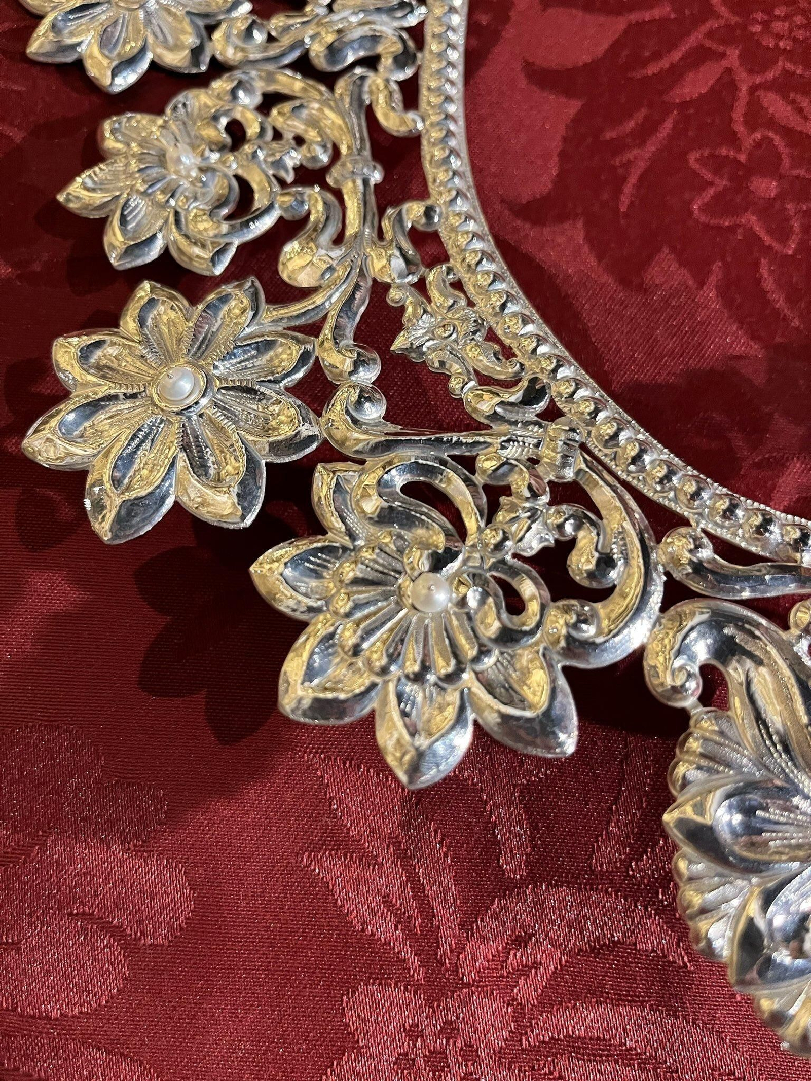 El nuevo rostrillo realizado en plata de ley