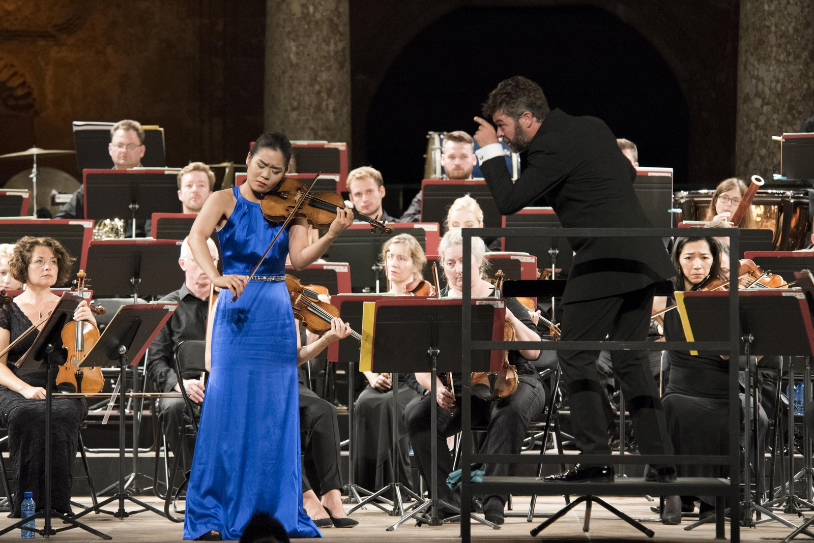 Pablo Heras-Casado y Esther Yoo conformaron un tandem perfecto.