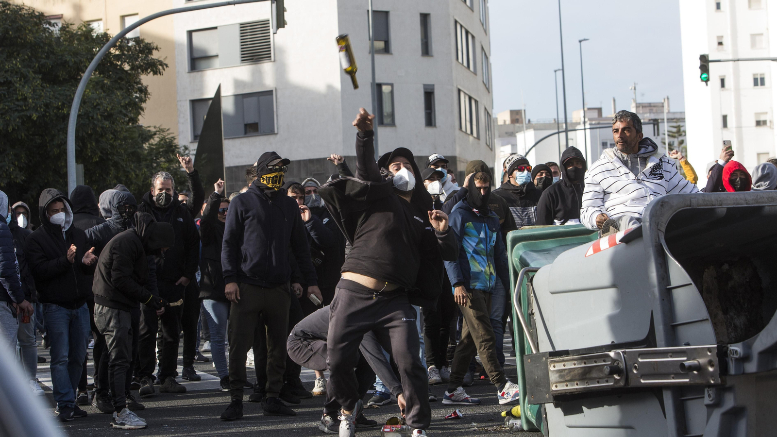 Las imágenes de la cuarta jornada de la huelga del metal Las imágenes de la cuarta jornada de la huelga del metal