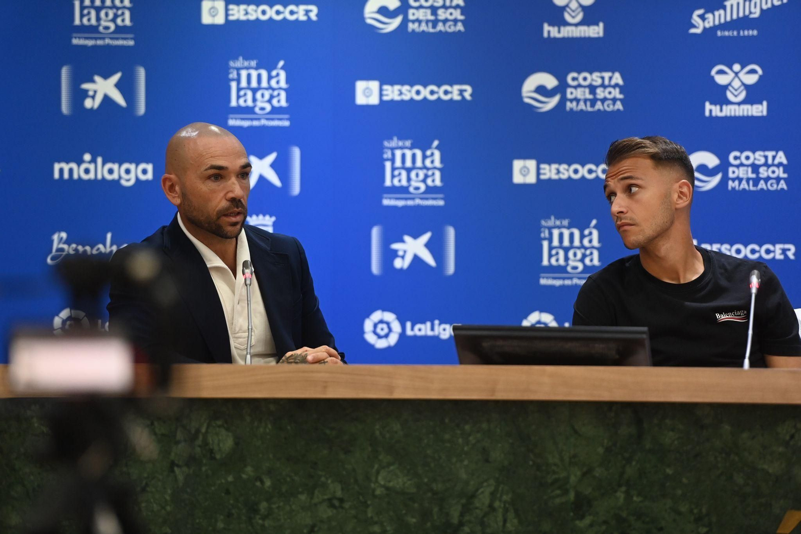 Las fotos de los últimos fichajes del Málaga CF