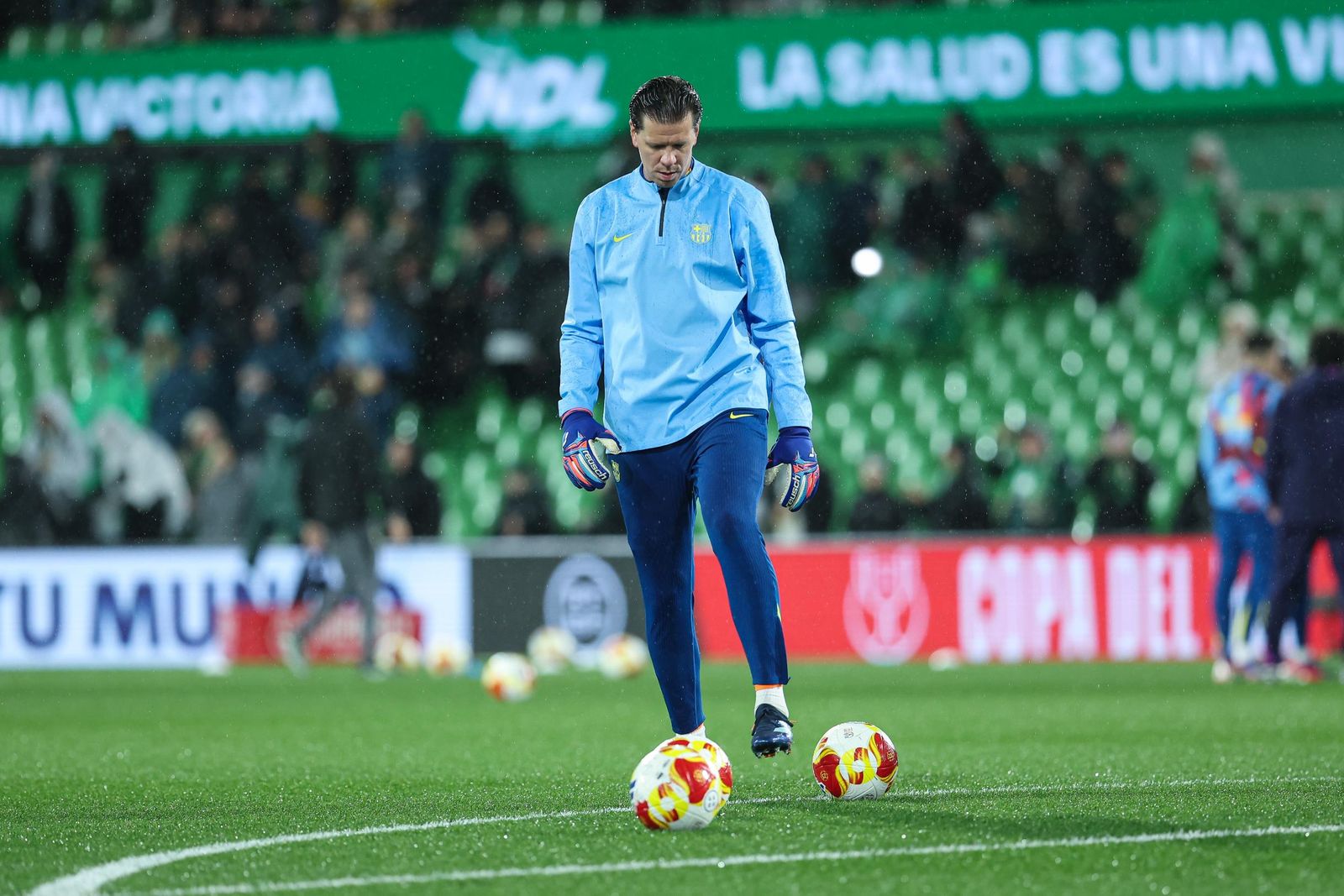 Las fotos del Racing-Barcelona de Copa