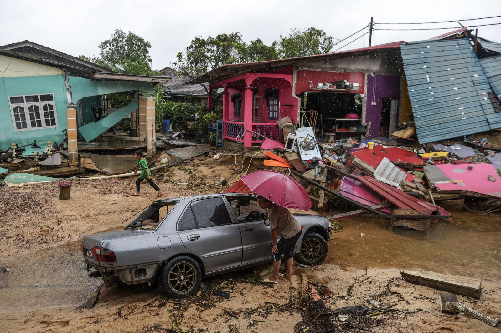 Las devastadoras imágenes de las graves inundaciones en Malasia