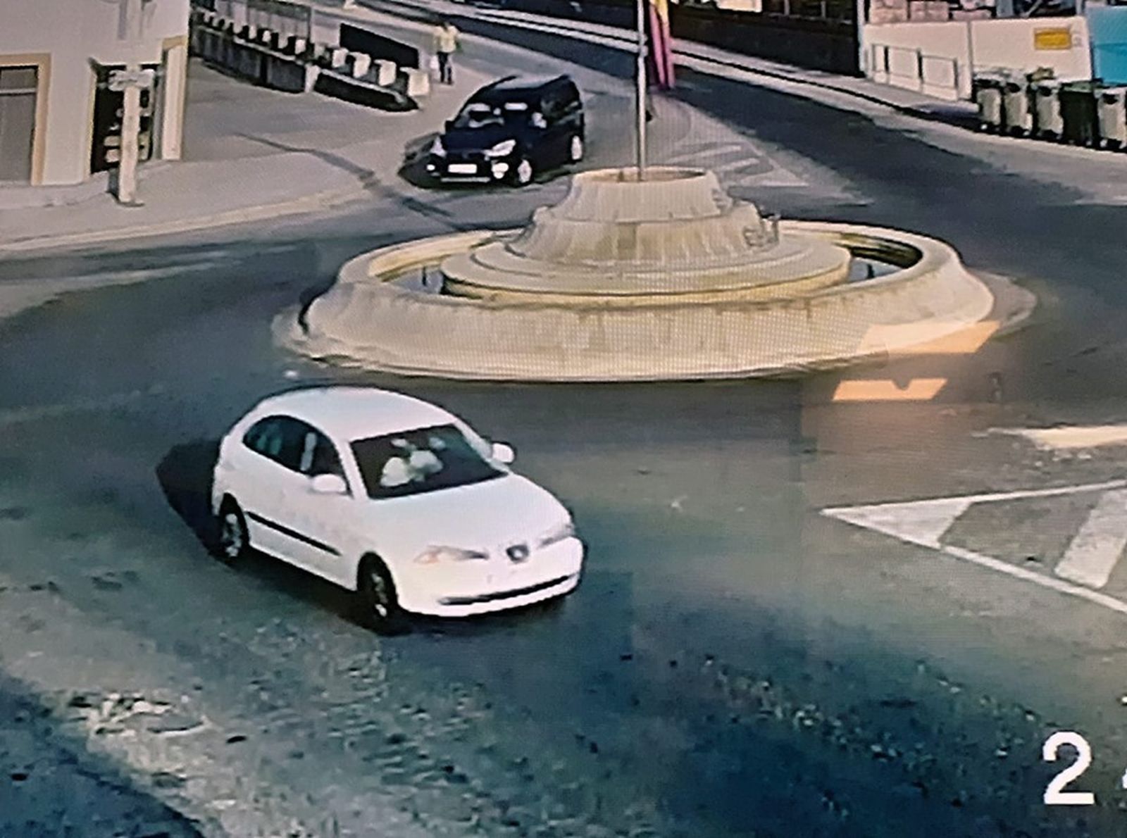 La imagen del vehículo implicado en el atropello.