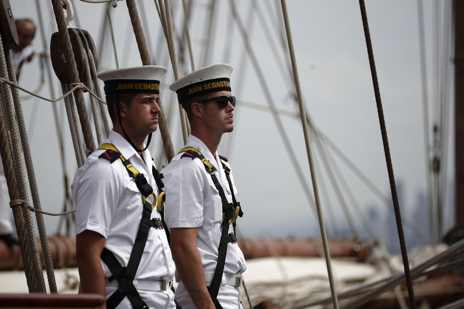 Armada: Las imágenes del 'Elcano' a su llegada a Balboa (Panamá)