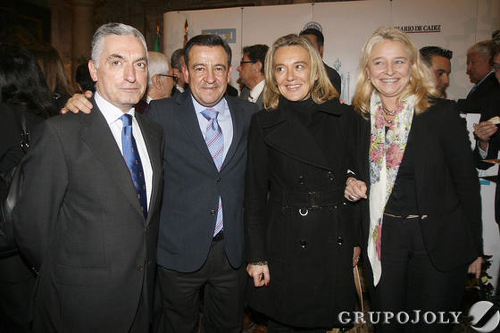 José Loaiza con Mercedes Colombo, José Luis Medina y Paloma Bordons

Foto: Joaquin Pino