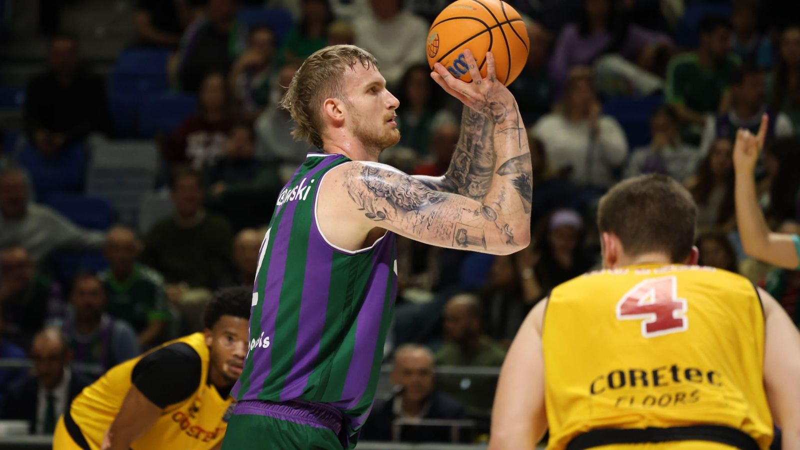 El Unicaja - Filou Oostende de BCL, en fotos