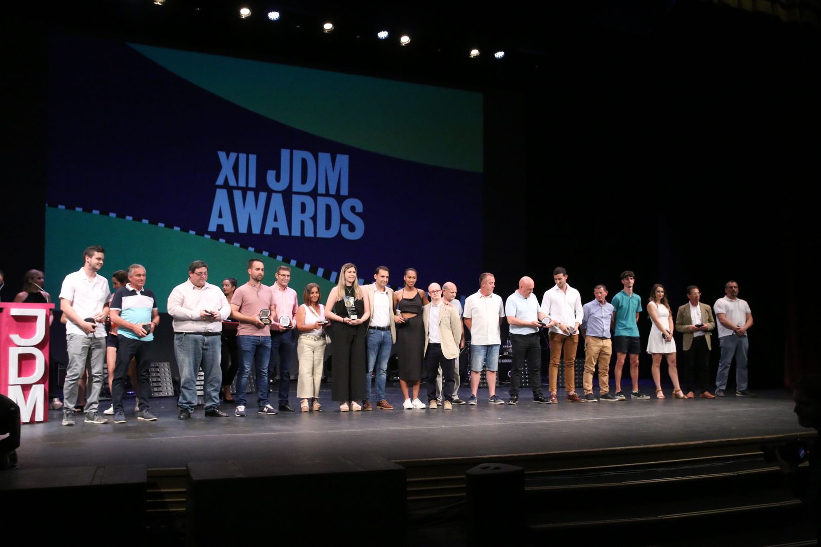 Imágenes de la gala de clausura de los JDM.