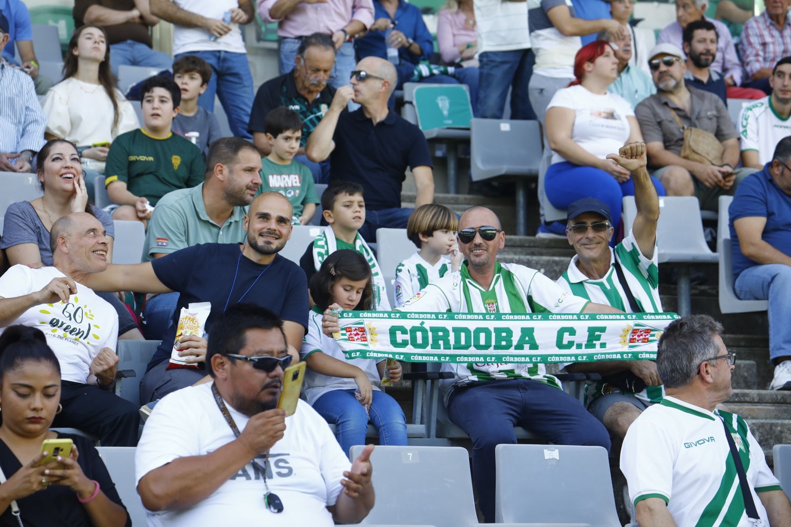 Las imágenes de la afición del Córdoba CF en el partido ante el Talavera