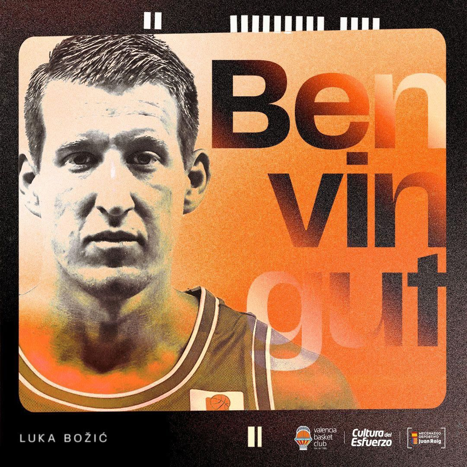 Bozic, a Valencia Basket. Bozic, a Valencia Basket.