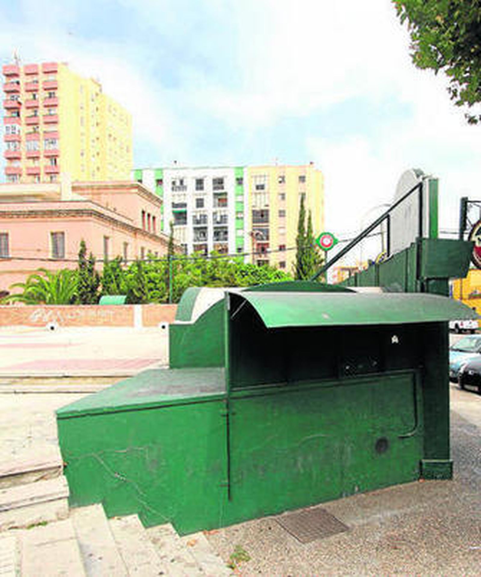 Imagen del lugar de los hechos, anexo a la Plaza de la Constitución.