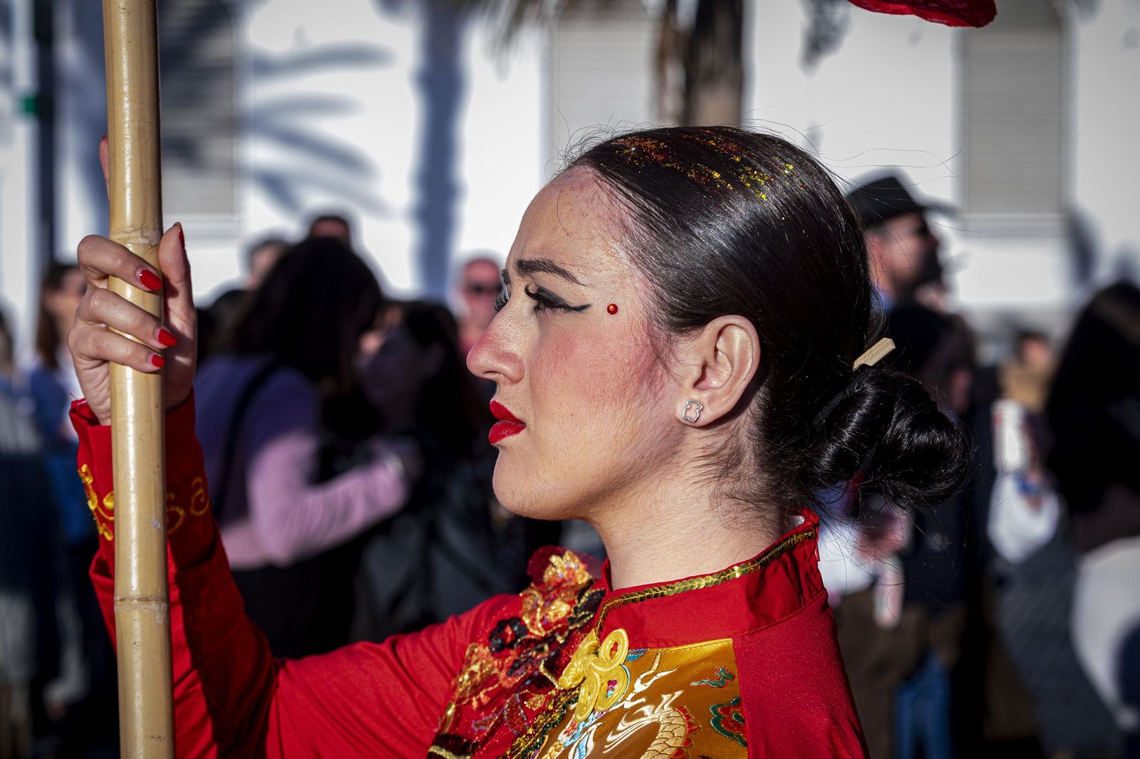 Las mejores imágenes de la Cabalgata del Humor del Carnaval de Cádiz 2026