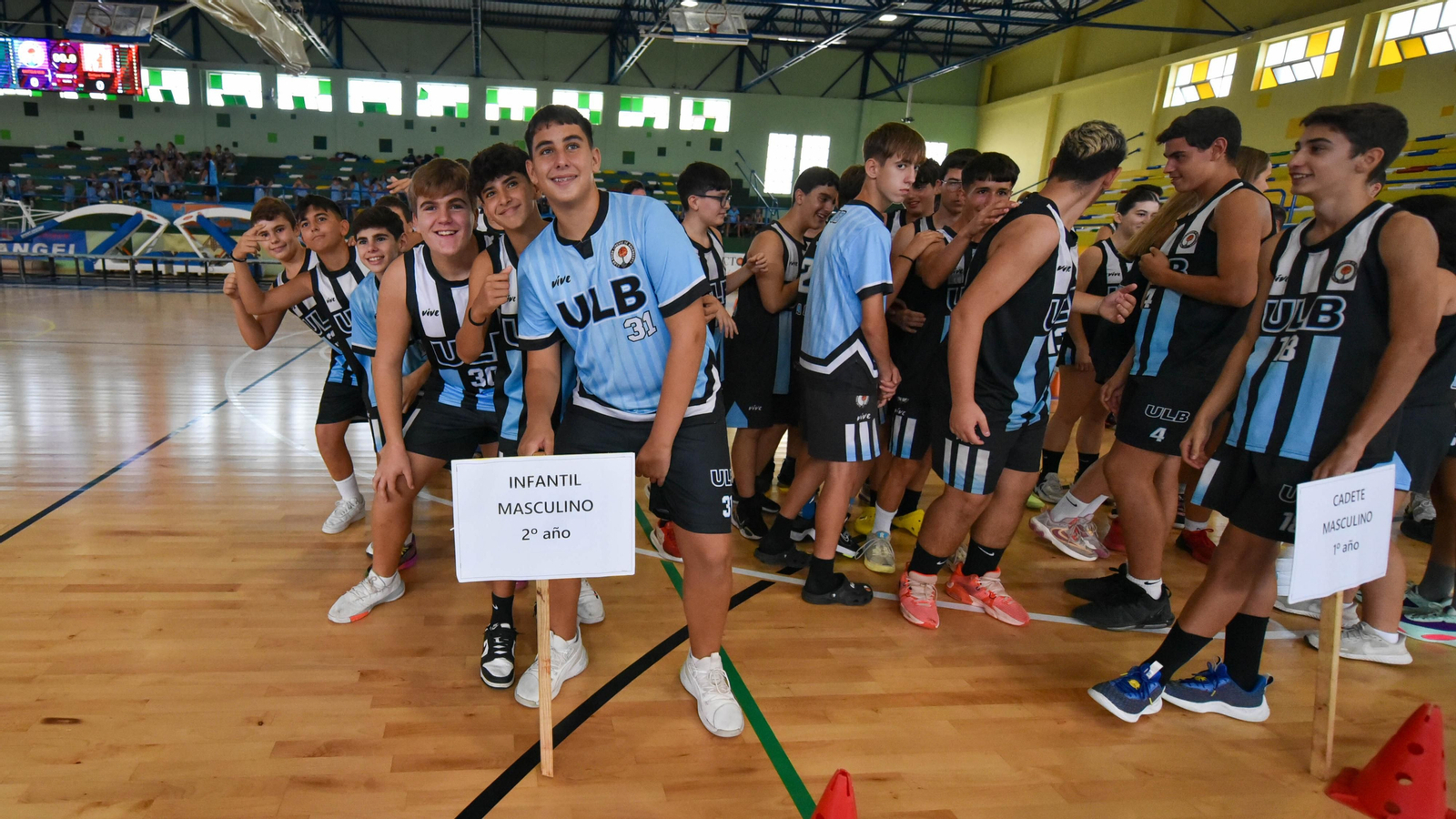 Las fotos de la presentación de los equipos de la ULB 2023-24
