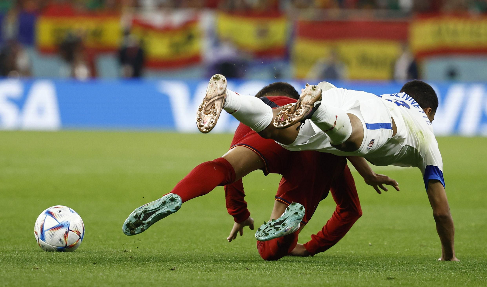 Las imágenes del España - Costa Rica en el Mundial de Qatar