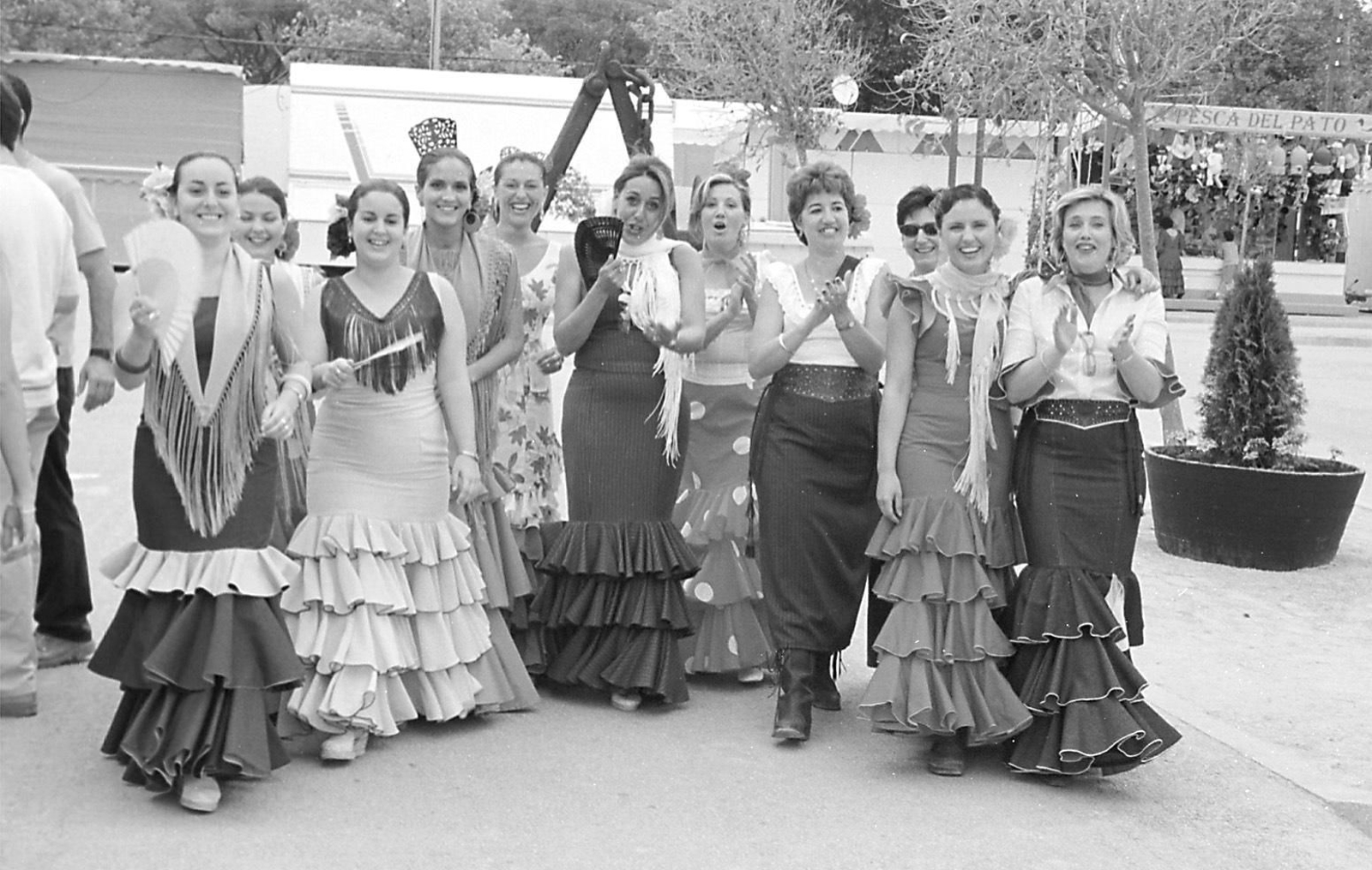 Así ha cambiado la Feria de Puerto Real en los últimos 30 años