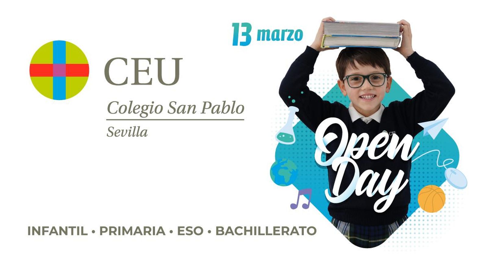 Jornada virtual de Puertas Abiertas en el Colegio CEU San Pablo Sevilla