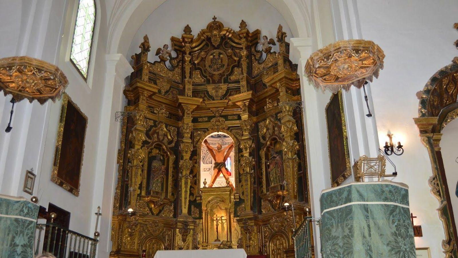 Retablo principal de San Andrés.