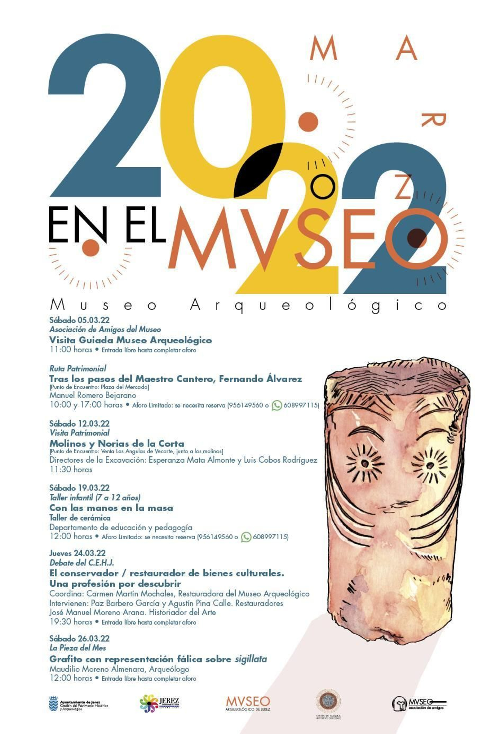 Taller infantil en el Museo Arqueológico