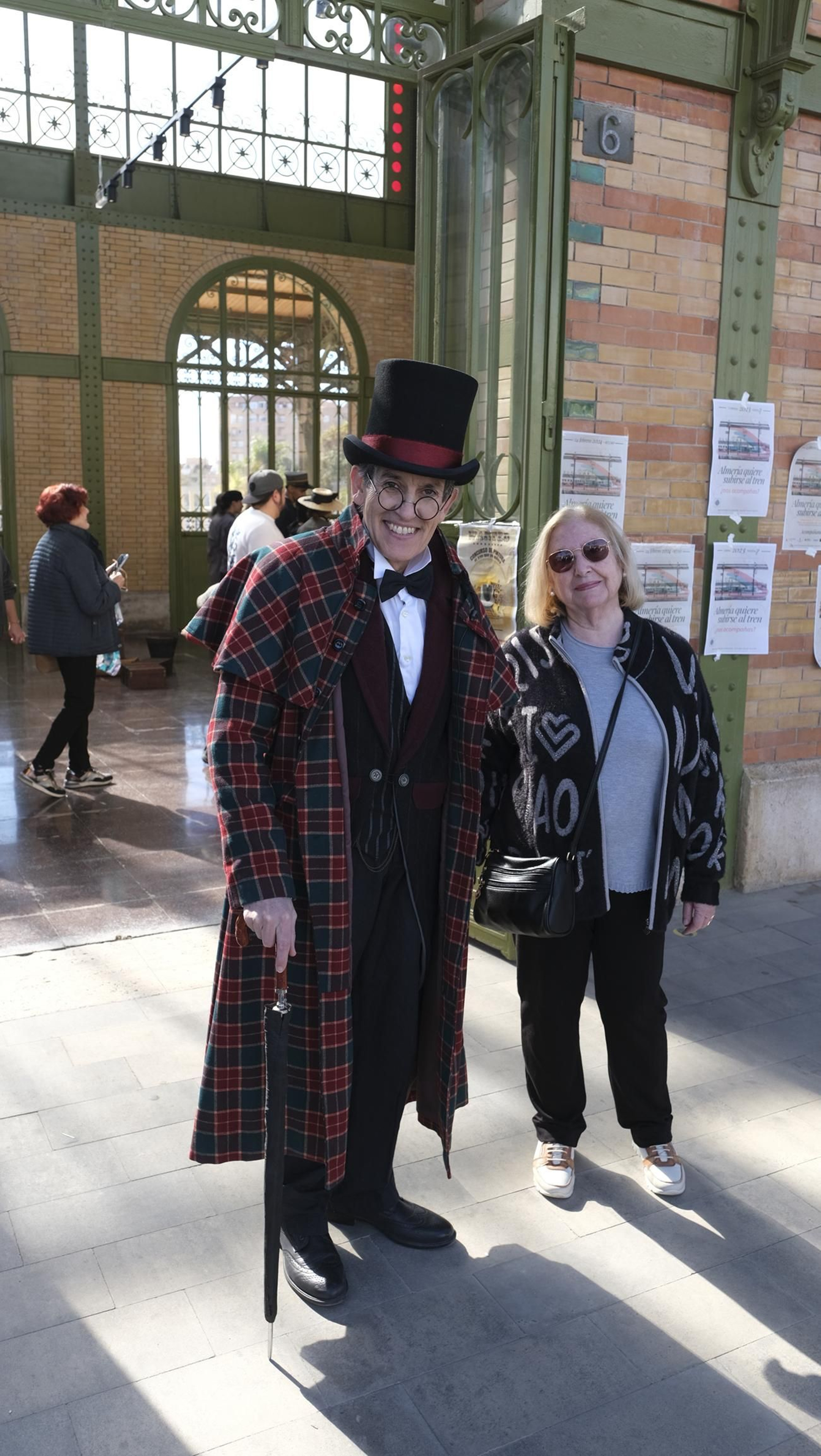 Las mejores imágenes del octavo aniversario de la Mesa del Ferrocarril de Almería