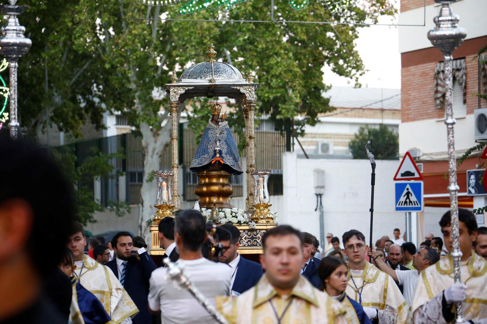 El traslado de la Virgen de la Fuensanta a la Santa Iglesia Catedral de Córdoba, en imágenes