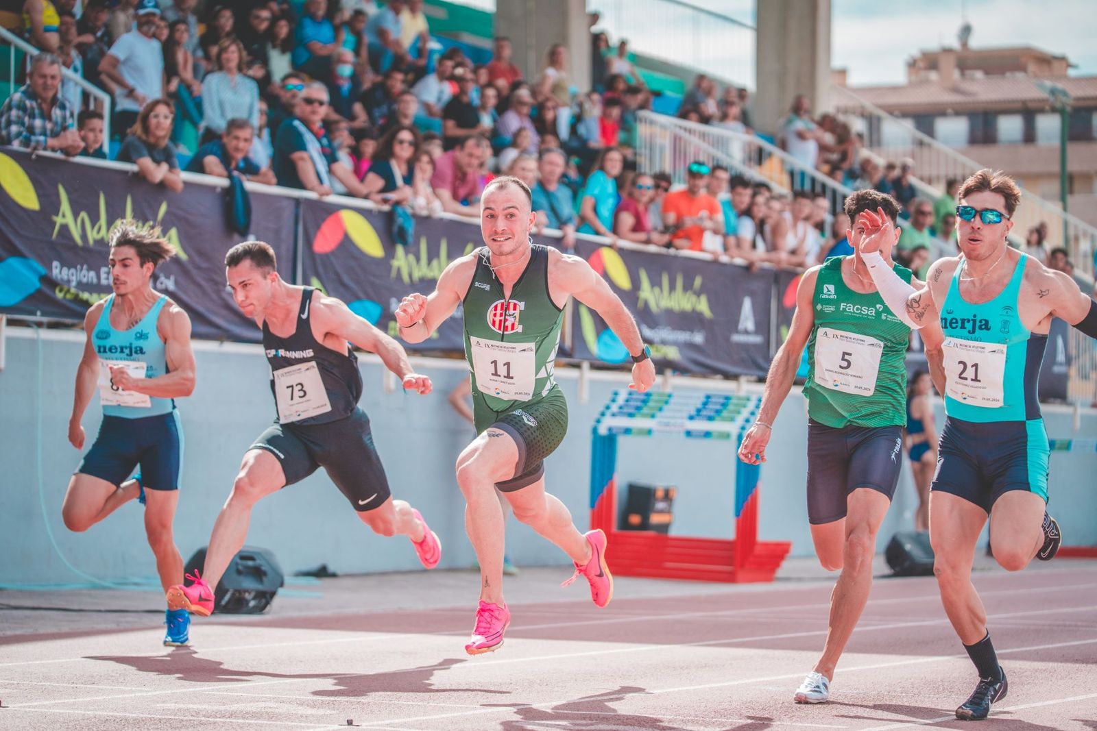Las pruebas de velocidad fueron unas de las más atractivas.