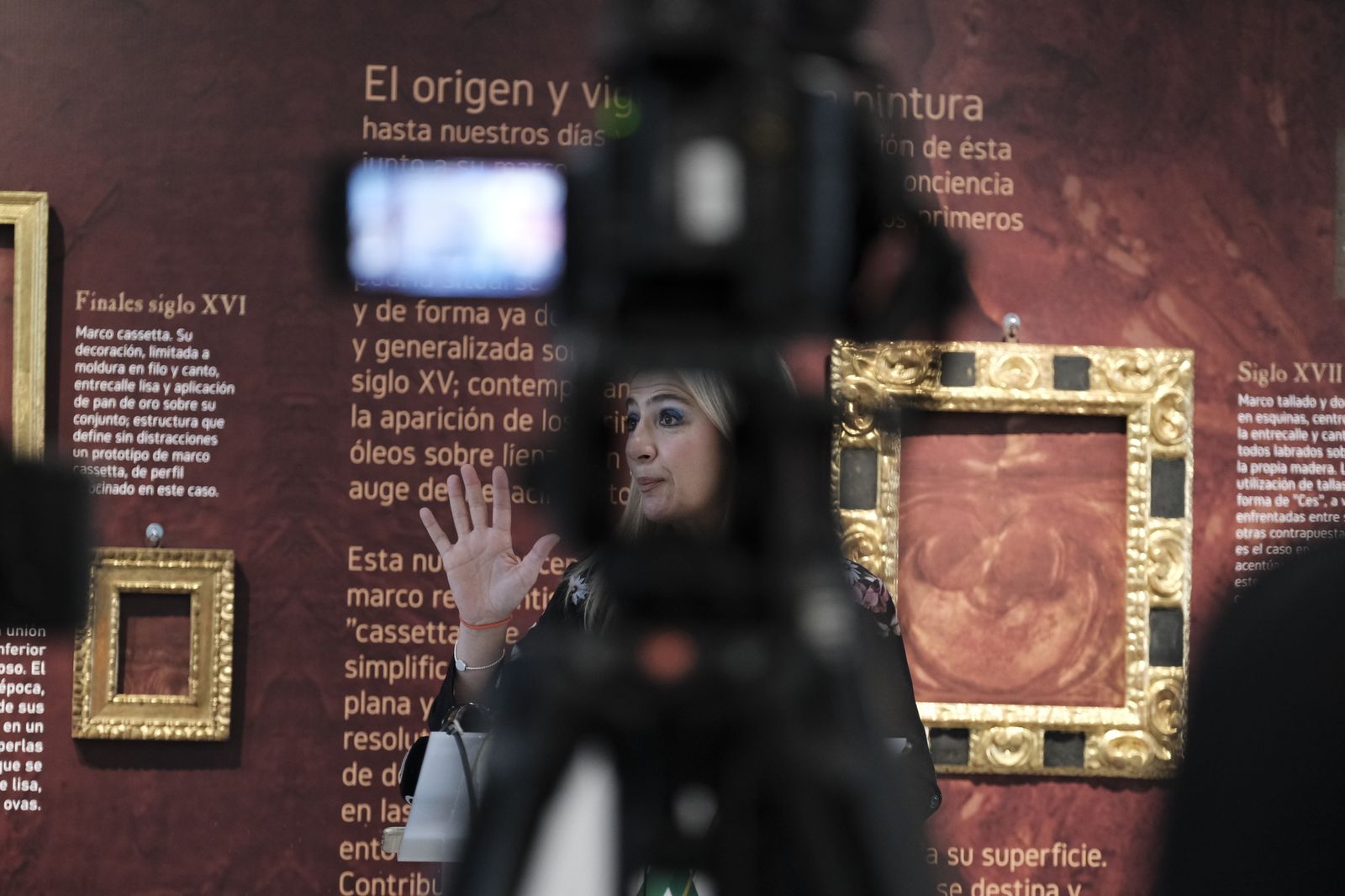 Fotogalería inauguración exposición El Marco Barroco Español. Museo de Almería.