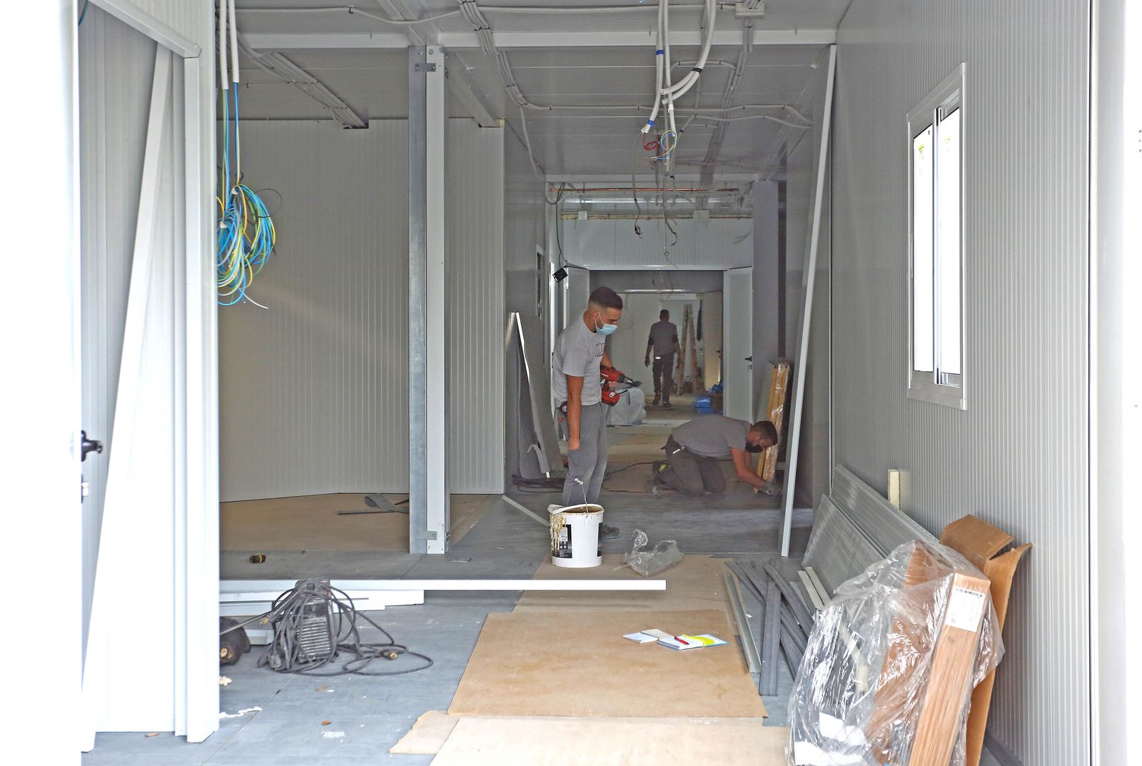 Coronavirus en Jerez:Imágenes del circuito Covid, Carpa de Urgencias,autocovid y hospital General