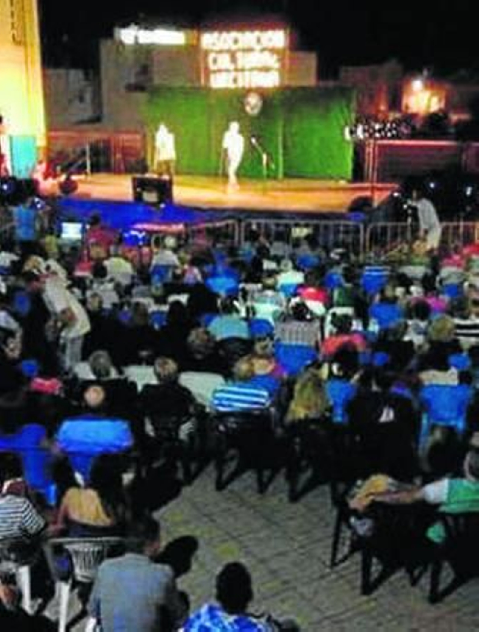 Actuaciones de la semana cultural.