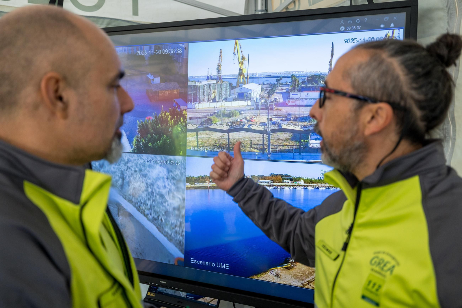 Todas las imágenes del simulacro de tsunami en Cádiz