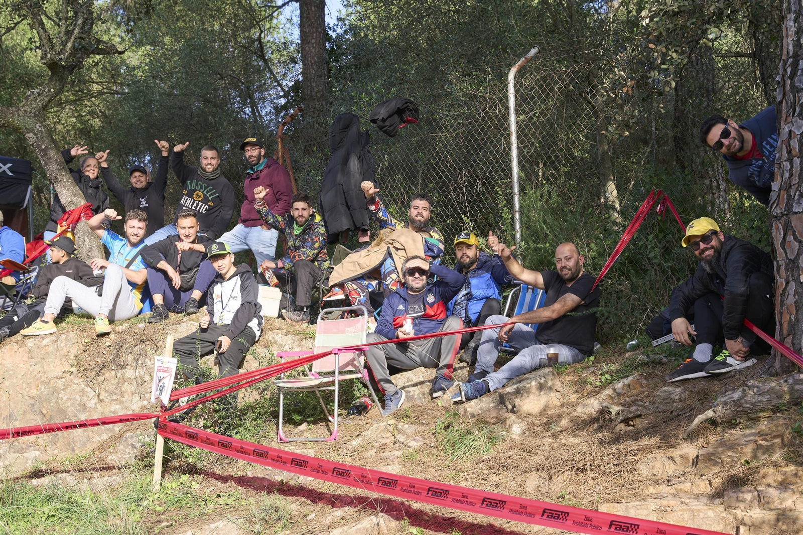 Las mejores fotos del espectacular arranque de la Subida a Trassierra