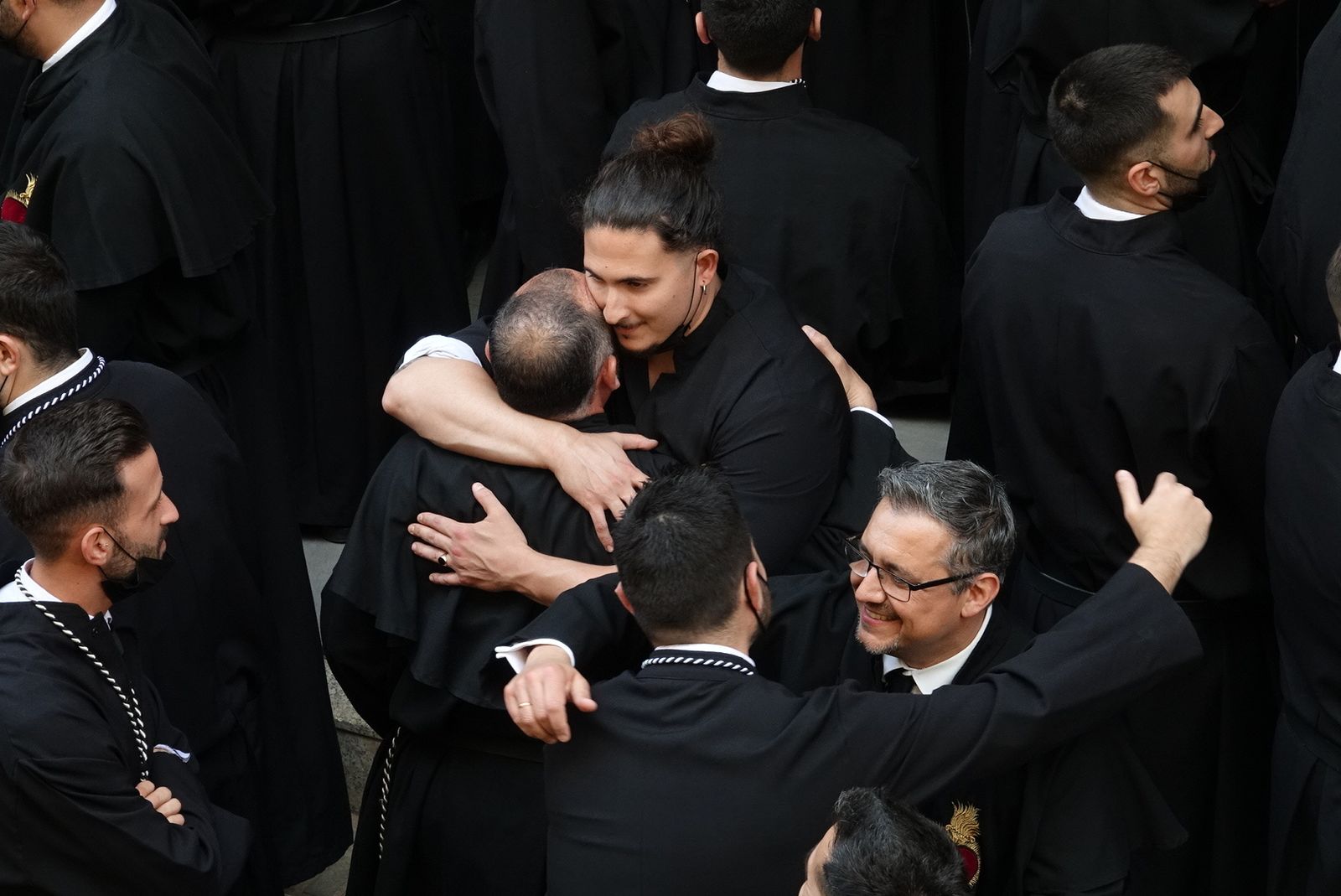Las fotos de la cofradía del Amor, en el Viernes Santo de Málaga
