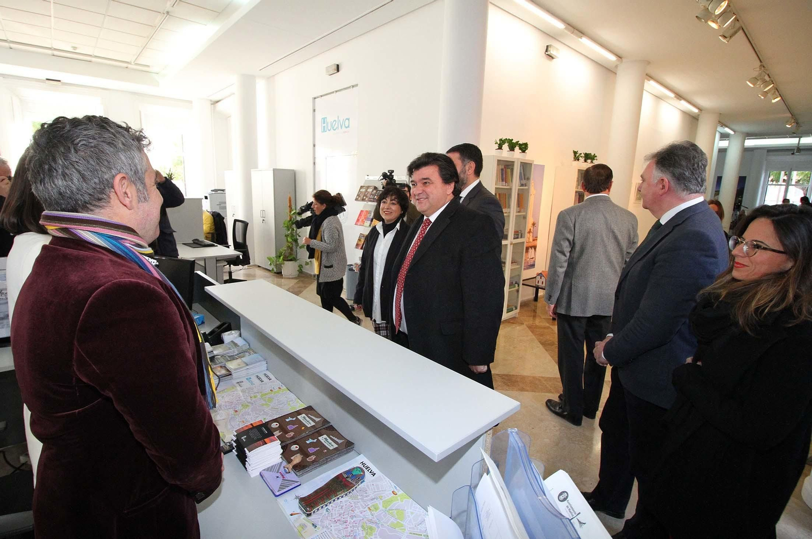 Imágenes de la presentación de la marca turística de Huelva.
