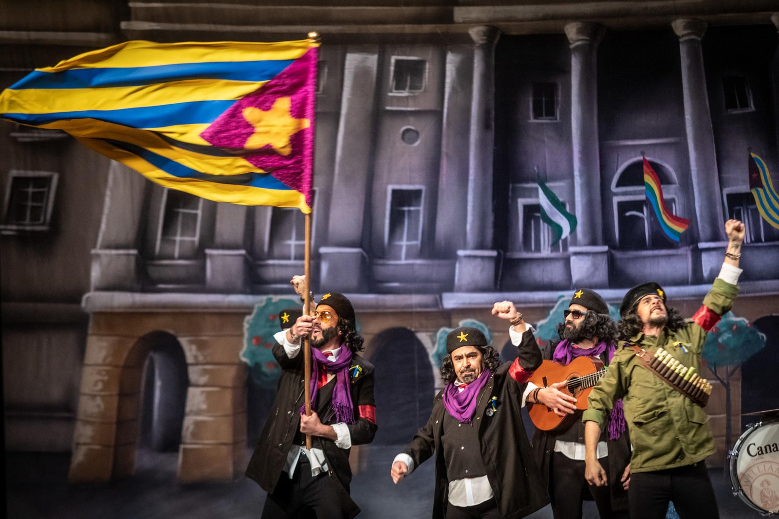 La chirigota de Juan Carlos Aragón 'Er Chele Vara'