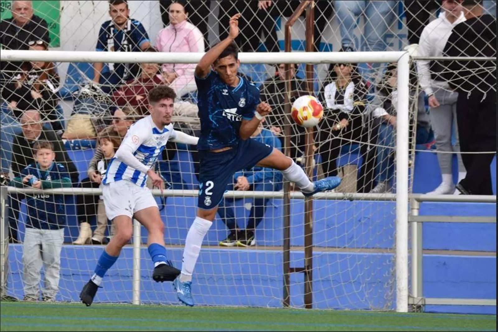 Chey, durante el Bollullos-Balona del pasado domingo Chey, durante el Bollullos-Balona del pasado domingo