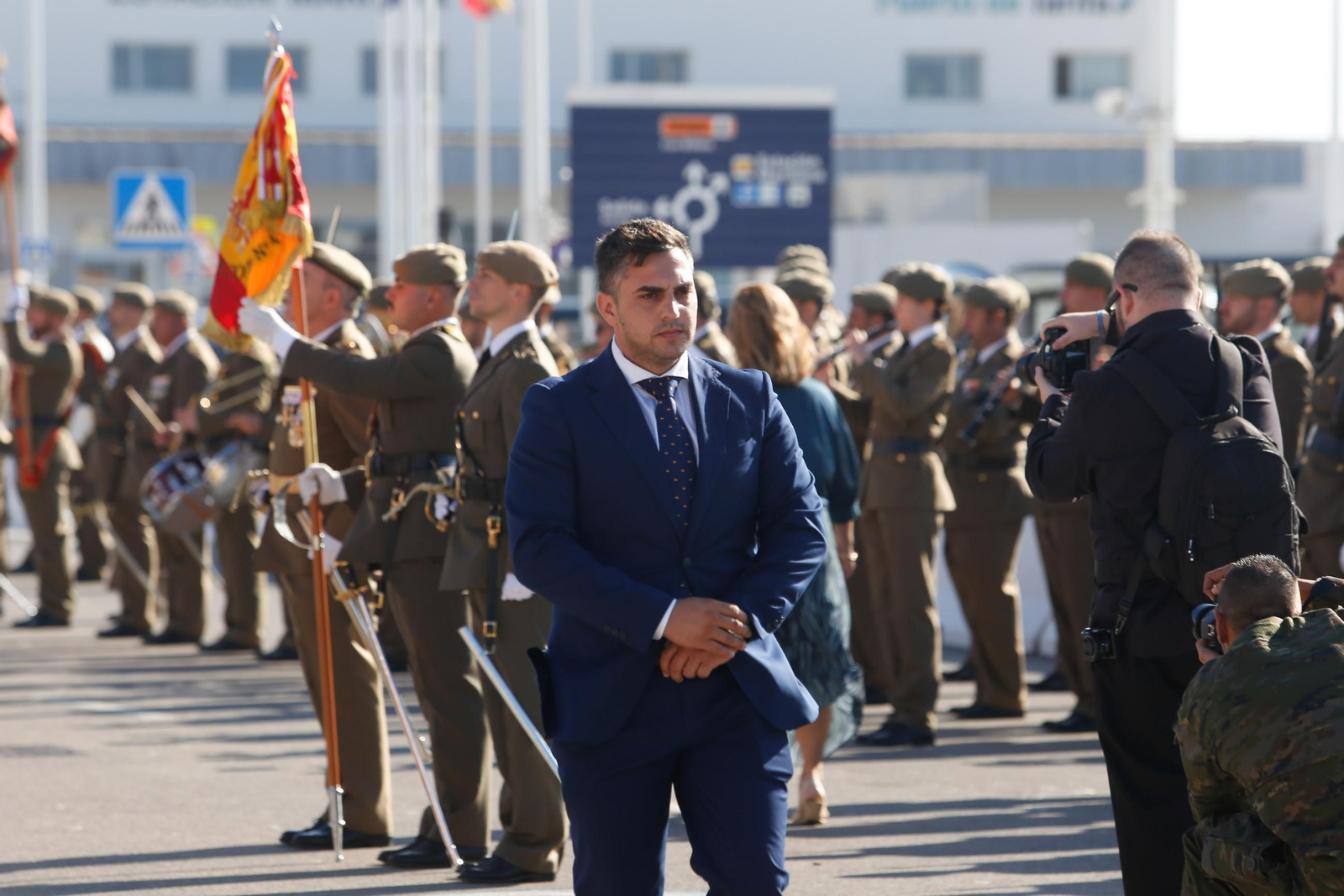Las fotos de la jura de bandera civil en Tarifa
