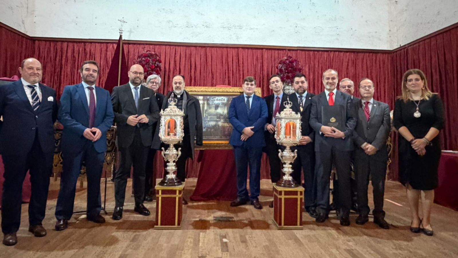 Un momento del acto de presentación.