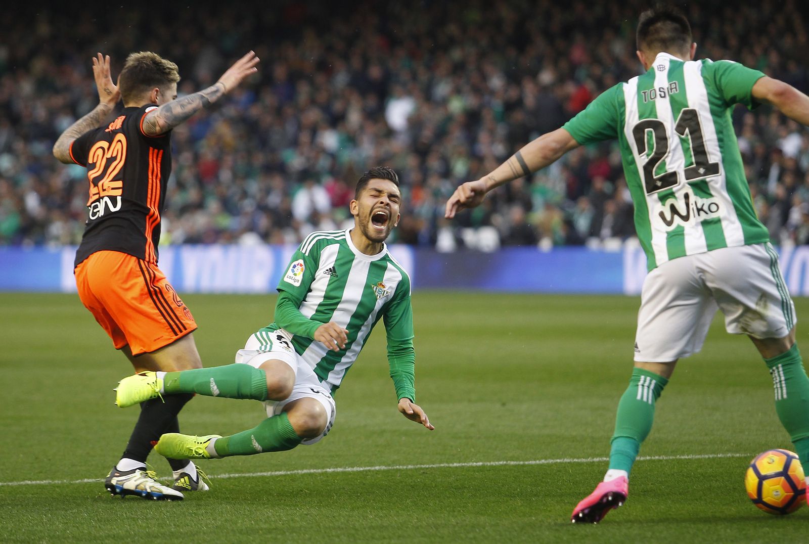 El Betis-Valencia, en imágenes