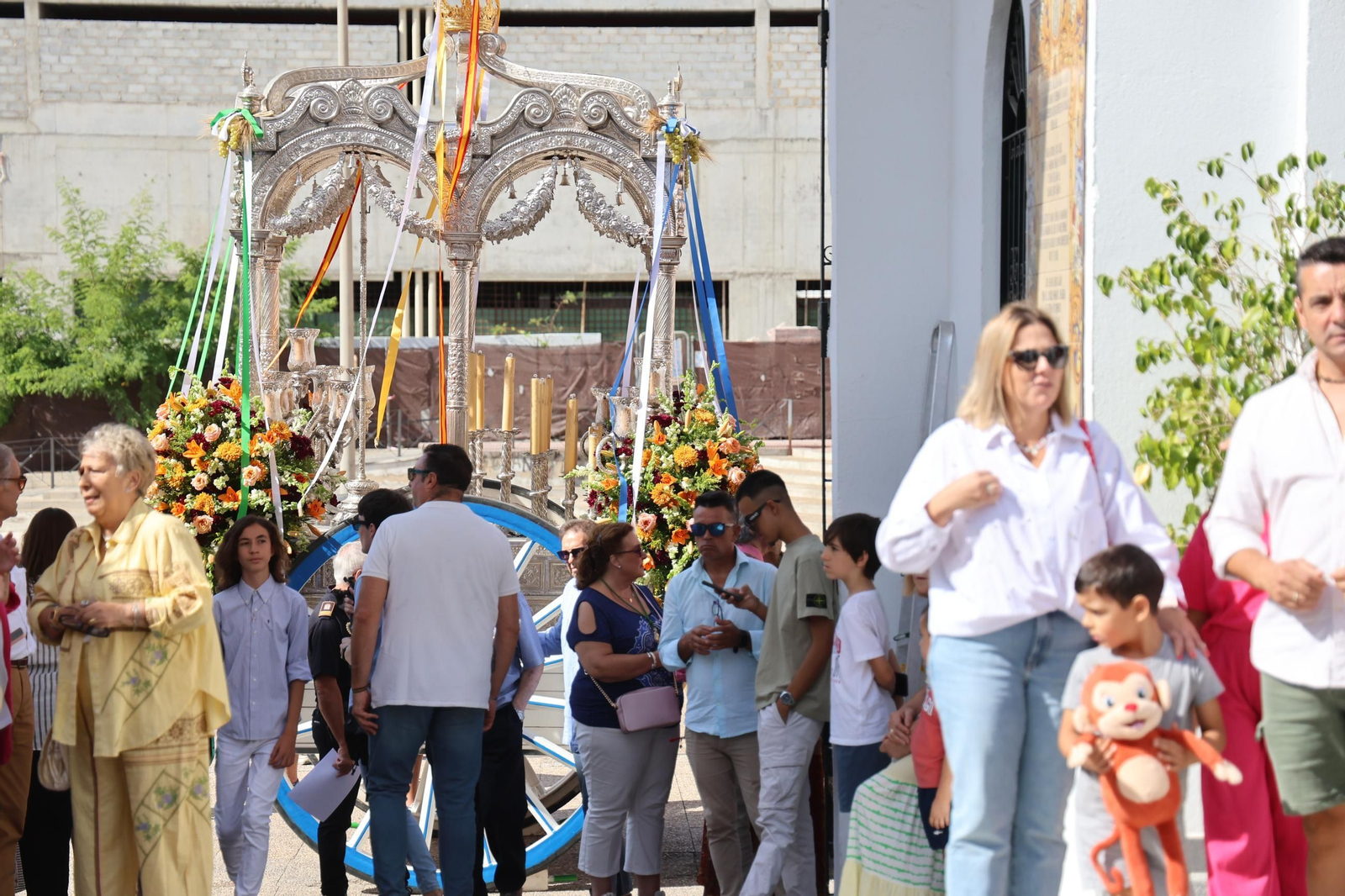 Imágenes del inicio de Misión Jubilar ‘Un camino de Esperanza’ de la Hermandad de Nuestra Señora del Rocío de Huelva