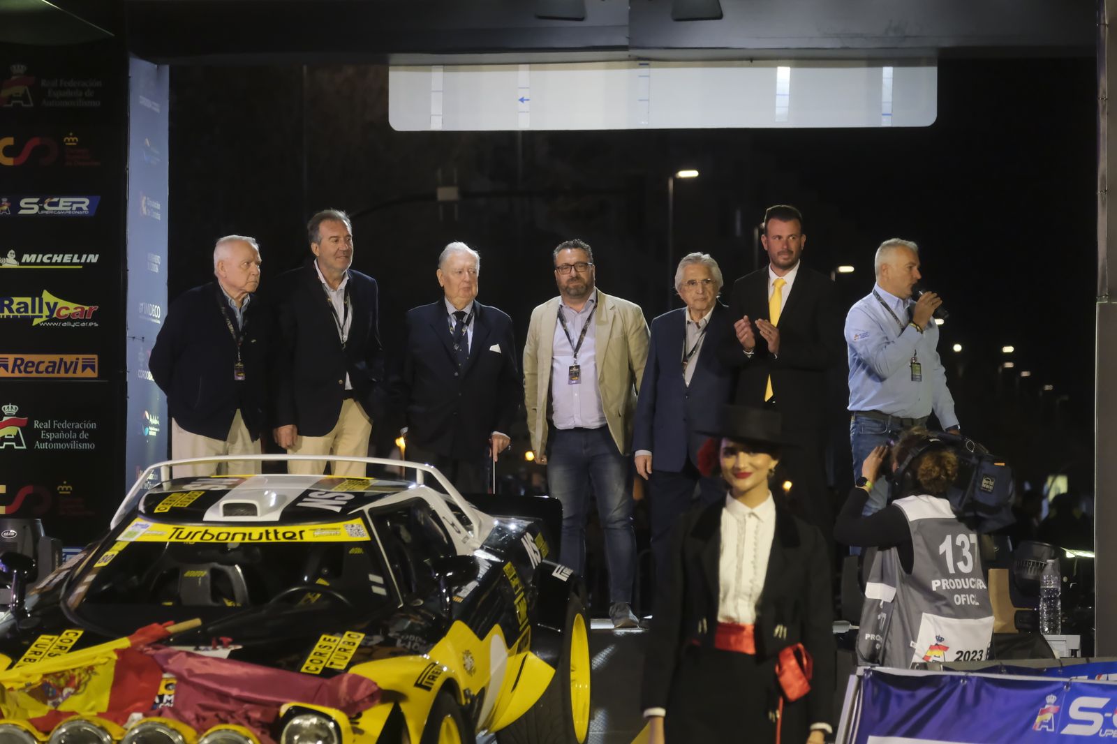 Así ha sido la ceremonia de salida del Rallye Sierra Morena 2023