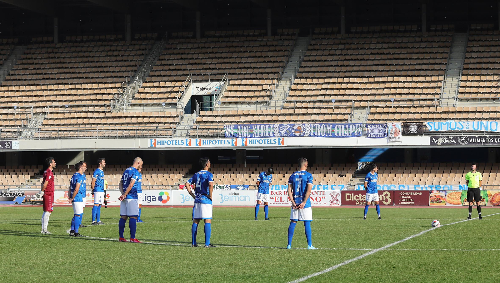 Imágenes del partido del Xerez DFC - Arcos CF (1-0)