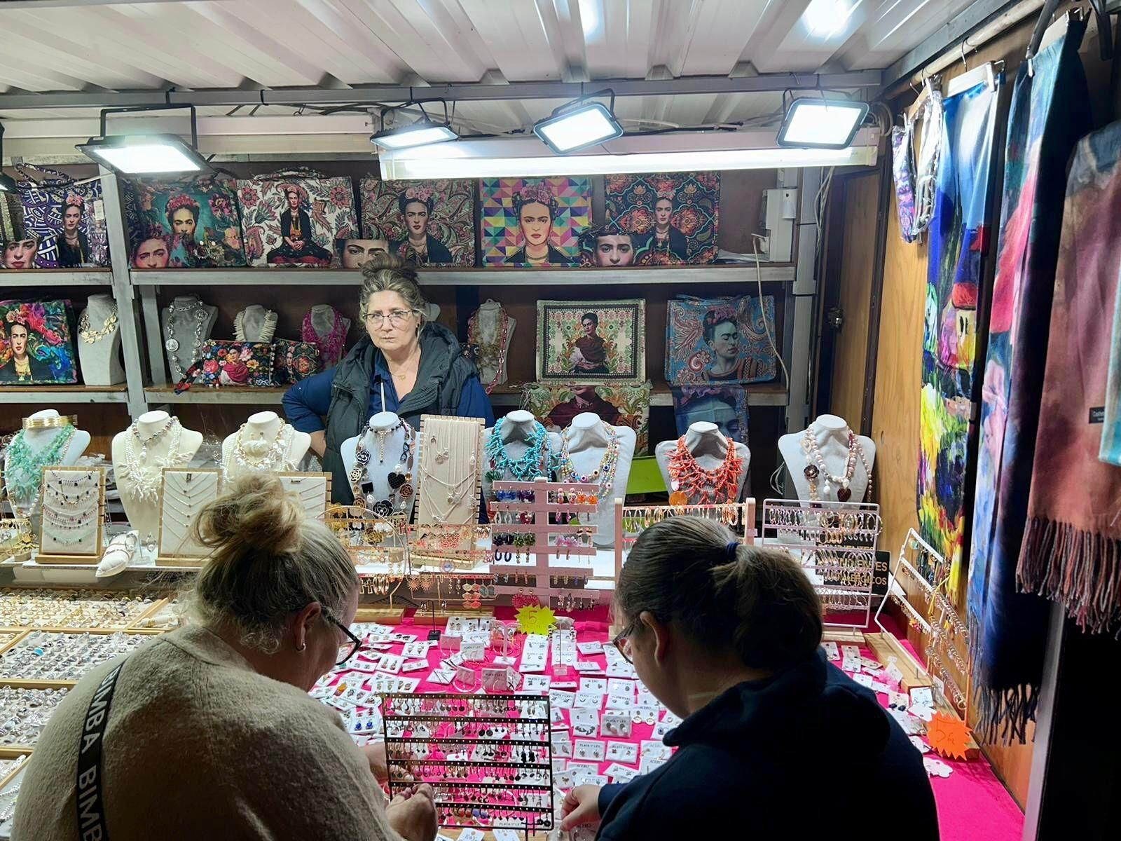 Mercado de Navidad 2023 en la plaza del Arenal de Jerez