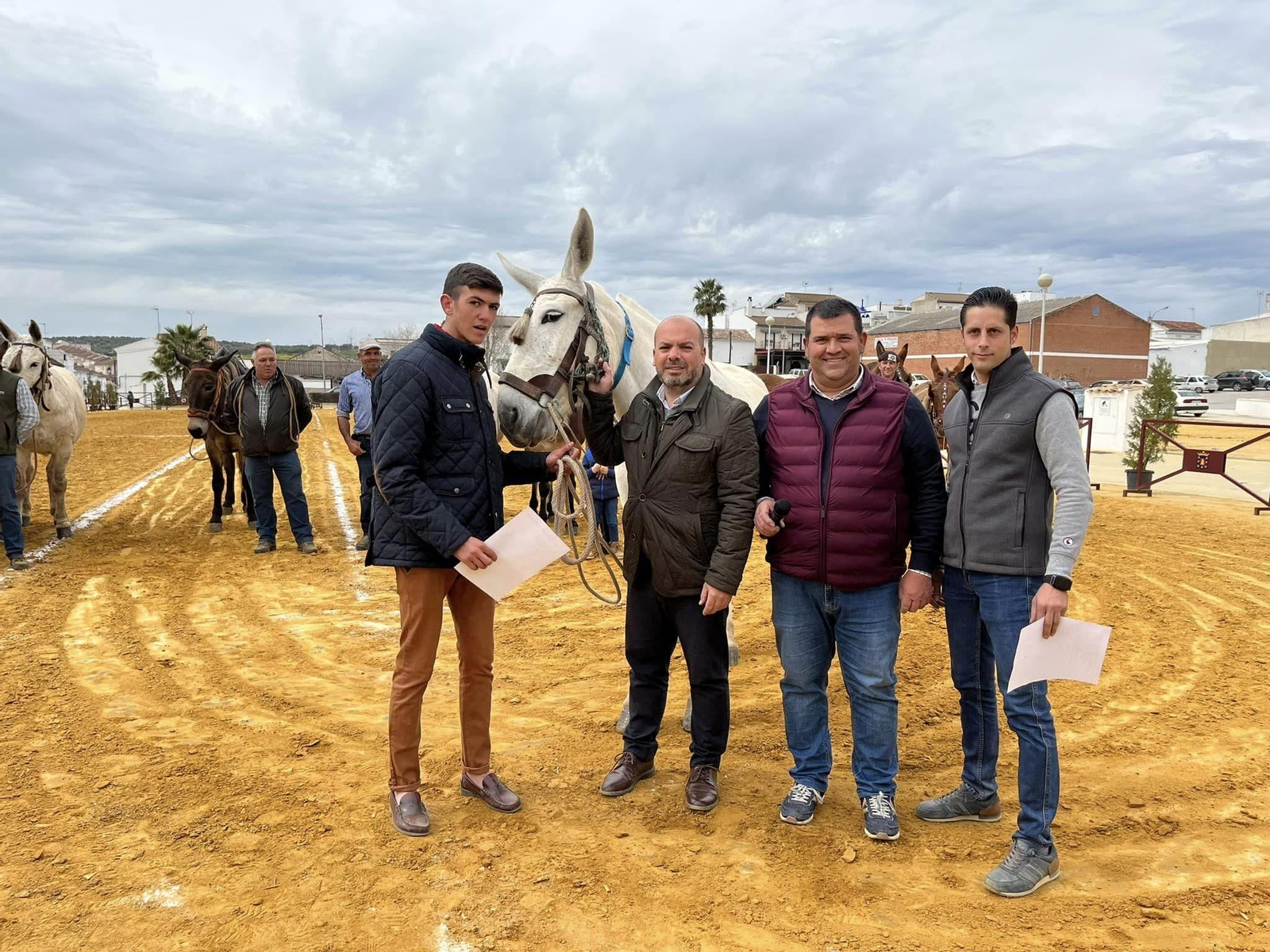 La exhibición ecuestre Caballos de Nuestra Tierra de Bujalance, en imágenes