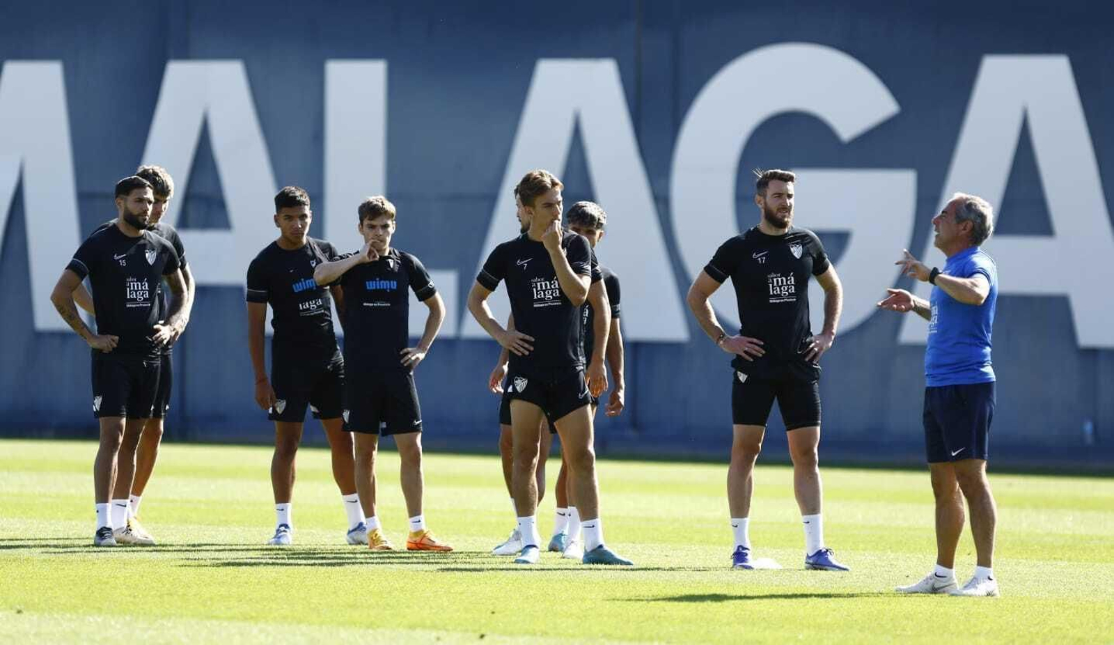 Las fotos del entrenamiento del Málaga CF antes de la visita del Oviedo