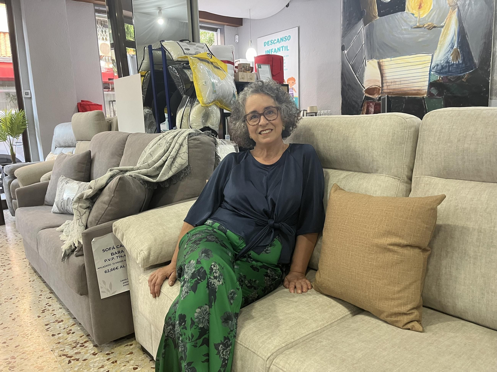 Carmen Moreno en Victoria Descanso