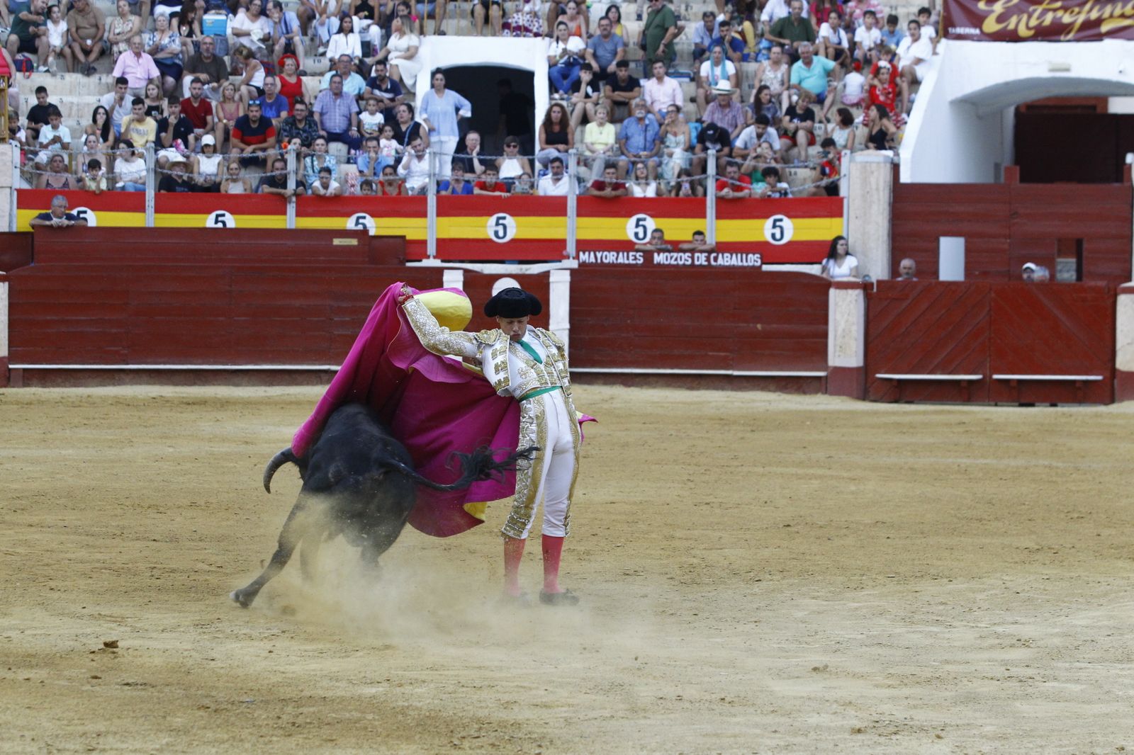 Imágenes de la novillada organizada por la Escuela Taurina de Almería
