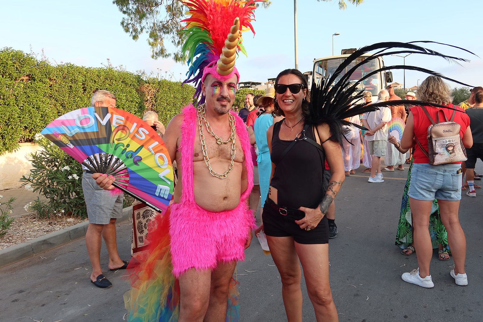El desfile del Orgullo LGTBIQ de Vera Playa, en imágenes