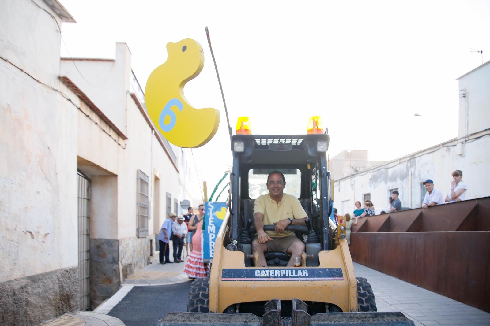 Así se ha vivido el tradicional desfile de carrozas de Gérgal